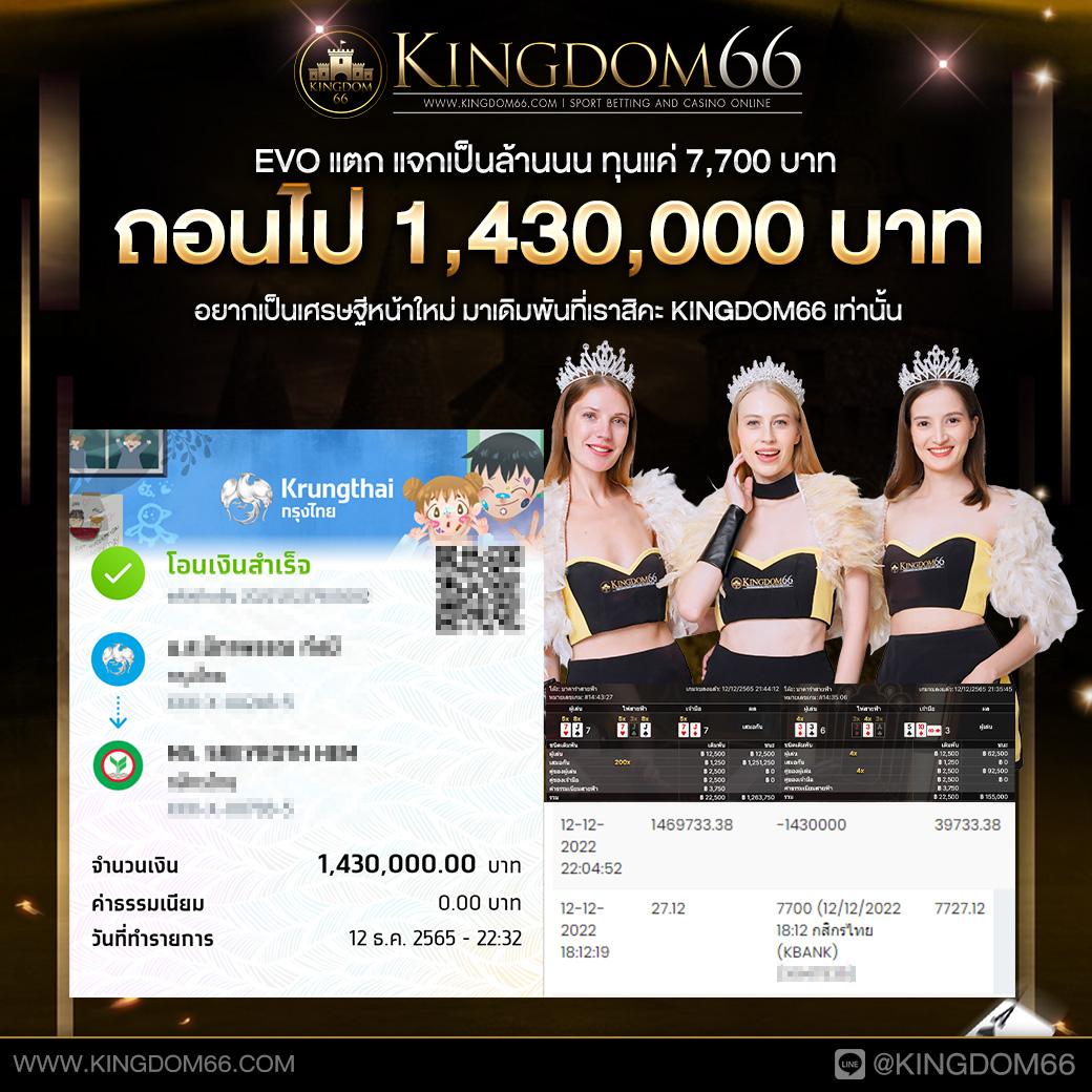 เครดิตฟรีได้จริง เว็บคาสิโนออนไลน์ พร้อมโปรโมชั่นสุดคุ้ม